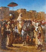 Eugene Delacroix Sultan of Morocco china oil painting reproduction